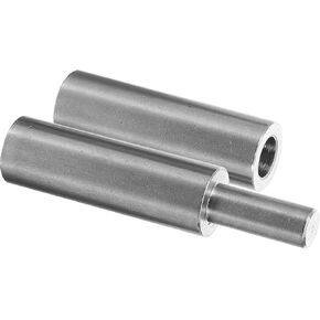 304 Stainless Metal Attach-on Cylindrical Door Hinges for Cabinets Trailers and Swing Doors 16x100mm in Kuwait