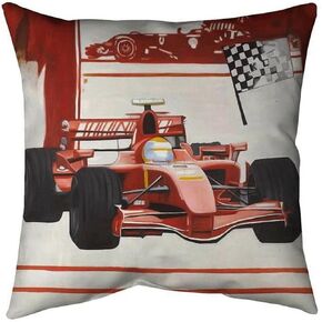 18 x 18 in. Formule 1 Car-Double Sided Print Indoor Pillow Cover in Kuwait