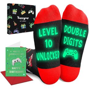 جوارب عيد ميلاد سعيد من 7 إلى 12 سنة-هدايا لمدة 7-12 سنة من الفتيات في بريتين في صندوق هدايا مع بطاقة تحية in Kuwait