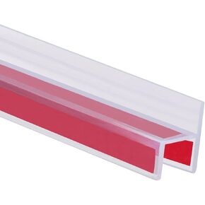 10 Feet Shower Door Side Seal Strip for 3/8" (10mm) Glass, Frameless Shower Door Side Silicone Seal Strip for Bathroom Showers Water Guard Sweep Barrier in Kuwait