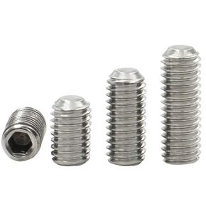 Hex Socket Set Screw Cup Point Stainless Steel M1.6 Headless Grub 20Pcs(10mm) in Kuwait