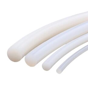 سلك مطاط السيليكون المقاوم للحرارة العالية، قطر 2-15 مم، طول 10 متر، شريط قضيب مطاط السيليكون الصلب الدائري لأختام حشوات الآلات بالضغط الحراري (10 مم) in Kuwait