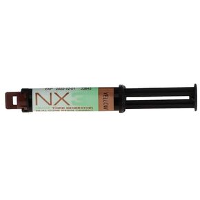 Kerr Dental 33645 NX3 Universal Adhesive Resin Cement Dual Cure Automix Syringe Yellow 5 Gm in Kuwait