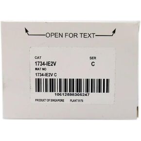 1 قطعة 1734-IE2V وحدة الإدخال التناظرية 1734IE2V مختومة في صندوق 1 سنة الضمان in Kuwait
