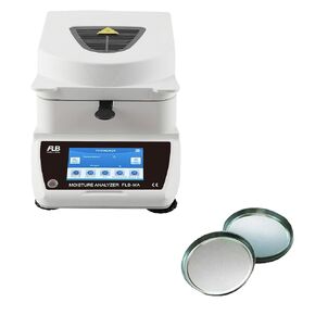 FLB Moisture anlyzer (110g*0.001g) with Aluminum Pans Size 3.94 inch in Kuwait