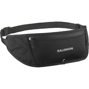 Salomon Pulse Sling Belt, Minimalist Adjustable Running Belt with 3–5L Expandable Storage for Phone, Flask & Nutrition - BLACK - NS in Kuwait