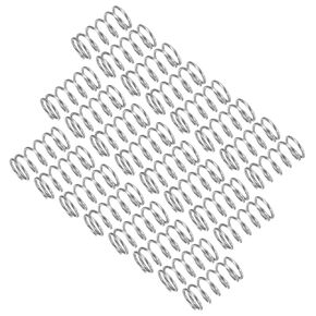 uxcell 25Pcs Compression Spring, 304 Stainless Steel 10mm OD 0.8mm Wire 40mm Length Mechanical Spring for Shop Home Repair Project, Silver Tone in Kuwait