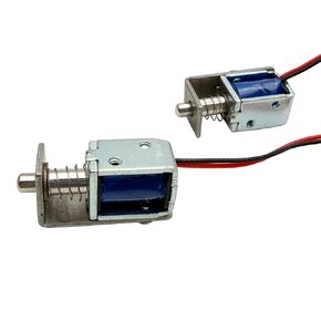 2 قطعة تيار مستمر 12 فولت دفع سحب صغير الملف اللولبي الخطي الكهربائي 3 مللي متر السكتة الدماغية إطارات صغيرة المحرك الكهربائي المغناطيس الملف اللولبي DS-0415 in Kuwait