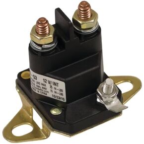Rareelectrical Starter Solenoid Compatible With 1950 Murray 309000X8c 309001X08a 309001X18a 309002X24c 309003X99a Riding Mower 1002004Ma 7701100Ma 24285 12V 3 Pole 1/4-20 Eyelet 80 Amp Trombetta K in Kuwait