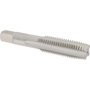 High-Speed Steel Straight Flute Tap, 3/4-10 UNC, 4 Flute, Plug Chamfer, Bright/Uncoated Finish, 4-1/4" OAL, Right Hand, H11 in Kuwait