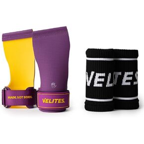 أنا Quad Ultra Magnesium Grips I for Crosstraining أو Gymnastics Athlety أنا تحسين نتائجك وأحقق أهدافك I Size XL I Color Purple Mustard. in Kuwait