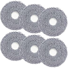 مجموعة ملحقات قطع الغيار لـ iRobot Roomba Plus 505 405 Combo، للمكنسة الكهربائية الروبوتية Dreame X40 Ultra Complete/L10s Pro Ultra Heat/X40 Master/L40 Ultra/L10s Ultra Gen 2، 6 وسادات ممسحة in Kuwait