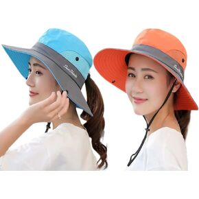 Outdoor UV Sun Protection Waterproof Breathable Face Neck Flap Cover Folding Sun Hat for Men/Women in Kuwait