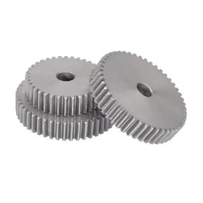 Spur Gear 1M-61T/62T/63T/64T/65T/66T/67T/68T/69T/70Teeth SC45# Carbon Steel Material Cylindrical Transmission Accessories(1M 65T - Bore 8mm) in Kuwait