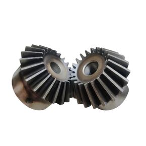 Bevel Gear 2M 25Teeth Inner Hole 10/12/14/15/16/17/18/19/20/24/25mm 90 Degrees Meshing Angle Steel Gear Screw Hole M5(5pcs 2M25T,Hole 18mm keyway5mm) in Kuwait