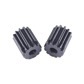 Spur Gear Pinion 1M 10/11/12/13 Teeth Mod 1 Bore 4mm/5mm 45# Steel Major Gear(6.35mm,10pc 1M12 Teeth) in Kuwait