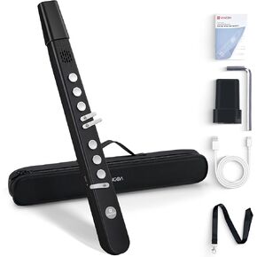 Vangoa MAE-02 MIDI EWI Electronic Wind Instrument with 3 Fingerings 35 Tones 7 Functions Professional Portable Digital Wind Instrument Synthesizer Rechargeable for Beginners Adults Teens, Black in Kuwait