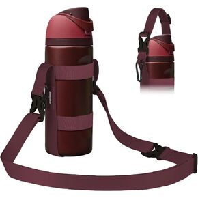 EasyAcc Water Bottle Holder Strap Sling, for Owala FreeSip 24 32 40 oz, Hydro Flask, Cirkul, Yeti, Stanley Flip, Universal Water Bottles, with Carabiner, for Walking Curise Travel (Bottle Excluded) in Kuwait