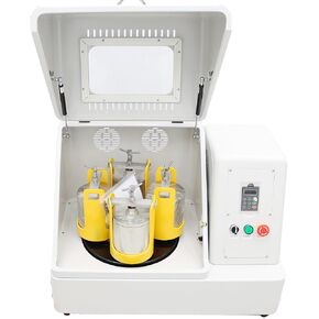 آلة مطحنة الكرة الكوكبية 4 لتر، مختبر سيراميك الألومينا، مطحنة الكرة الكوكبية، مطحنة مسحوق المختبر، مطحنة الكواكب السيراميكية مع وعاء طحن 4 × 1 لتر لتربة السيراميك 110 فولت in Kuwait