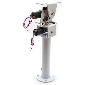 DIY Dc Double Axis Solar, Wind Power DIY Kit Dc Two-Axis Ptz Solar Tracking and Monitoring Robot, Heavy Load High Torque All Metal X Axis Y Axis in Kuwait