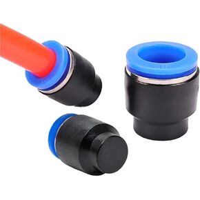 5 قطعة غطاء أنبوب موصل هوائي البلاستيك PPF 4 مللي متر 6 8 10 12 14 مللي متر (PP4) in Kuwait