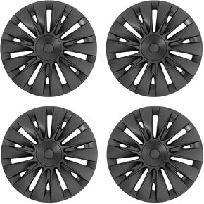 تغطية غطاء عجلة 18 بوصة متوافقة مع غطاء عجلة Tesla Model 3 ، مناسبًا لعام 2017-2023 Tesla Model 3 Hubcaps ، أغطية حافة تصميم التماثل in Kuwait