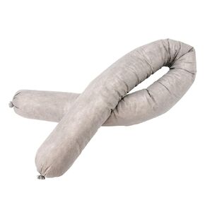 Brady SPC BSC40 Basic Universal Socks, 3" Diameter x 42" Length, White, 81 Gallon Absorbency, 40/Case in Saudi Arabia