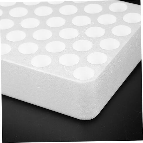 رف أنبوب الطرد المركزي 50 فتحة منظم حامل أنبوب الاختبار لتخزين عينات المختبرات 7.87 × 4.92 × 1.57 بوصة منظم متين خفيف الوزن للتجارب العلمية in Kuwait