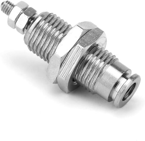 Garosa CJPB Series Miniature Pneumatic Air Cylinder Single Acting Needle Shape Bolt Bore Precision Positioning Device for Industrial Automation, Model CJPB6*15 in Kuwait