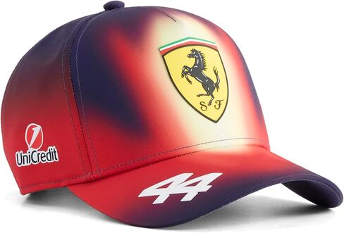 PUMA Scuderia Ferrari F1 Lewis Hamilton China GP 2026 Special Edition Hat - Italian Plum - One Size Fits Most in Kuwait
