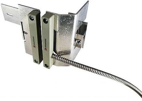 MSS-106S Overhead Door Contact Closed Loop, Rail Mount, 36" Armored Cable, Grey in Kuwait
