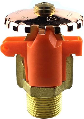 1pcs DN25mm Pendent Sprinkler, 1 Inch Fast Response 74°C Fusible Alloy Fire Head in Kuwait