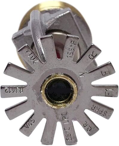 1pcs K115/68 Fast Response Pendent Fire Sprinkler, DN20mm 68°C Copper Head in Kuwait