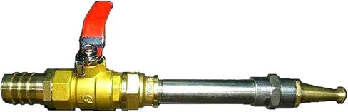 1pcs DN25 1 Inch Copper Ball Valve Switch, High Pressure Watergun Connector For Car Wash & Fire Hose Reel(300mm) in Kuwait