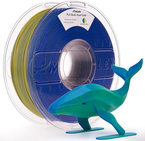 خيوط طابعة Amolen 3D PLA ، توهج 1.75 مم في خيوط PLA الأزرق اللامعة الداكنة للطباعة ثلاثية الأبعاد ، أفضل مع مصابيح الأشعة فوق البنفسجية ، بكرة 1 كجم (2.2 رطل) ، دقة الأبعاد +/- 0.02 ملم ، تناسب معظم الطابعات ثلاثية الأبعاد in Kuwait