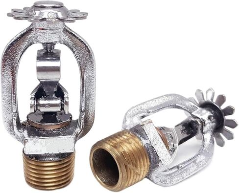 1pcs K80/74 Standard Response Fire Sprinkler, DN15mm Pendent Copper Head, 74°C Fusible Alloy in Kuwait
