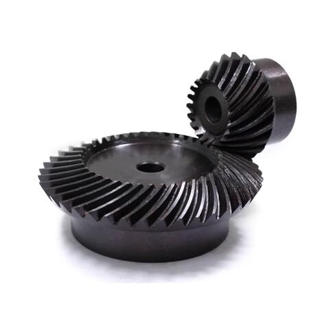 1Set 45# Steel 2M 15T to 60T Spiral Bevel Gear M2 Modulus 1:4 90° Differential Gear Same Ratio Diameter 8mm to 12mm Hole in Saudi Arabia