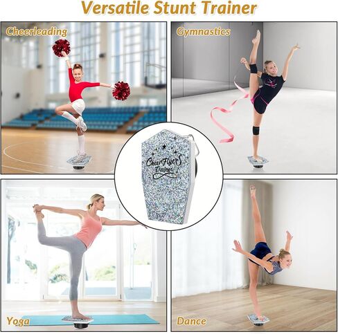 مدرب التوازن التشجيعي، حامل تدريب الحركات المثيرة، حامل التوازن والمرونة لتدريب القوة الأساسية المرنة، حامل حيلة التشجيع المحمول، معدات التشجيع للطيارين in Kuwait