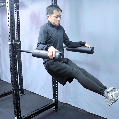 MARLANG Upgrade Single Split Squat Leg Roller Nordic Curls Attachment Bicep Curls Spider Curls Machine for Power Rack,Bulgarian Split Squat for Workout Equipment Home Gym Accessories in Kuwait