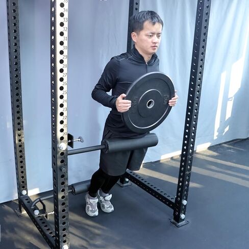 MARLANG Upgrade Single Split Squat Leg Roller Nordic Curls Attachment Bicep Curls Spider Curls Machine for Power Rack,Bulgarian Split Squat for Workout Equipment Home Gym Accessories in Kuwait