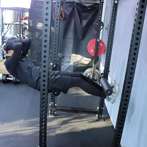 MARLANG Upgrade Single Split Squat Leg Roller Nordic Curls Attachment Bicep Curls Spider Curls Machine for Power Rack,Bulgarian Split Squat for Workout Equipment Home Gym Accessories in Kuwait