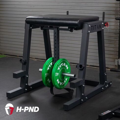 Titan Fitness H-PND, Reverse Hyperextensions Lower Body Machine, Rated 700 LB, Specialty Home Gym Machine for Physical Therapy, Back Rehab Exercises, and Everyday Training in Saudi Arabia