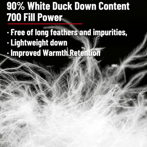 Naturehike Side Zipper Duck Down Pants, Packable Winter Snow Ski Pants for Men&Women, Windproof Warm Insulated Puffy Trousers in Kuwait