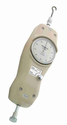 Shimpo MF-100 Peak Hold Analog Mechanical Force Gauge, 0.5 lbs Graduation, 100 lbs Range in Kuwait