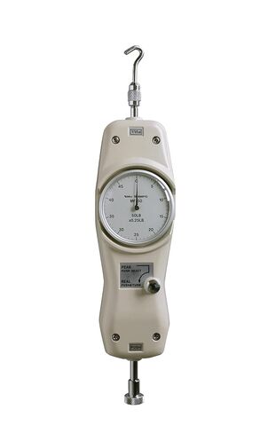 Shimpo MF-100 Peak Hold Analog Mechanical Force Gauge, 0.5 lbs Graduation, 100 lbs Range in Kuwait