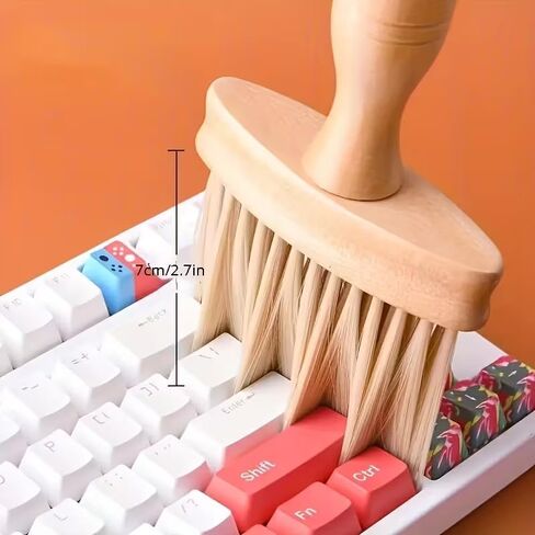 1pc Versatile Groove Cleaning Brush - Ideal for Windows, Desks & Kitchens - Durable Plastic, Perfect for Home & Hotel Use in Saudi Arabia