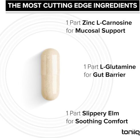 1000 مجم من مكمل الزنك كارنوزين الثلاثي - قوة فائقة 150 مجم من مركب الزنك L-كارنوزين - مع L-Glutamine وSlippery Elm - تم اختباره من قبل طرف ثالث - 60 كبسولة in Saudi Arabia