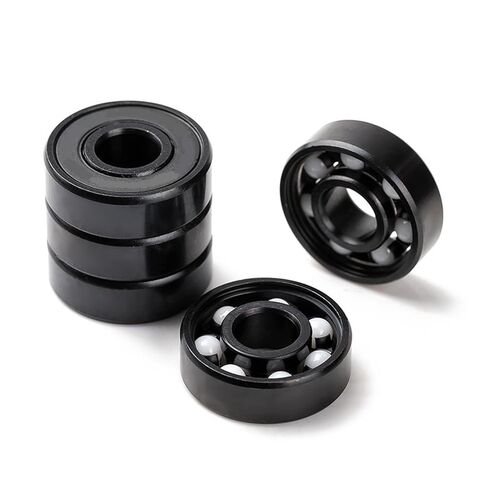 100pcs 608RS Hybrid Ceramic Bearings 8x22x7mm White Ball Bearing for Scooters for Roller Skates in Saudi Arabia