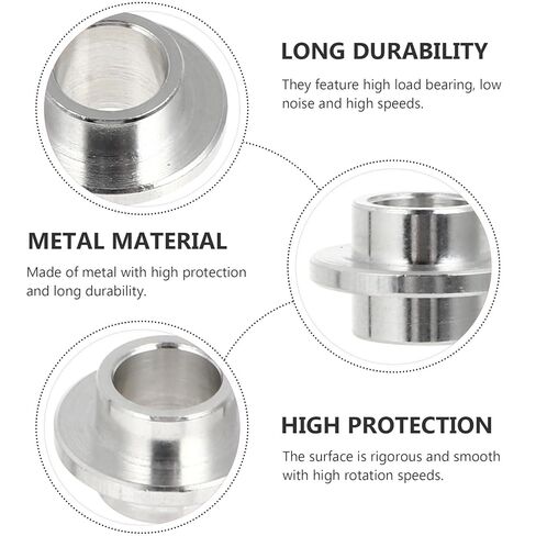 15pcs Universal Metal Skateboard Bearings Roller Skating Bearing Sleeves Inline Skate Wheel Spacers Accessories for Roller Skate Maintenance in Saudi Arabia