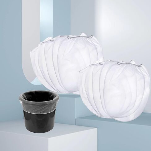 عبوة من 10 أكياس مصفاة شبكية دقيقة - تناسب دلاء بسعة 5 جالون مع رباط قابل للتمدد، فلتر نايلون للسوائل واستخدام الحديقة in Kuwait